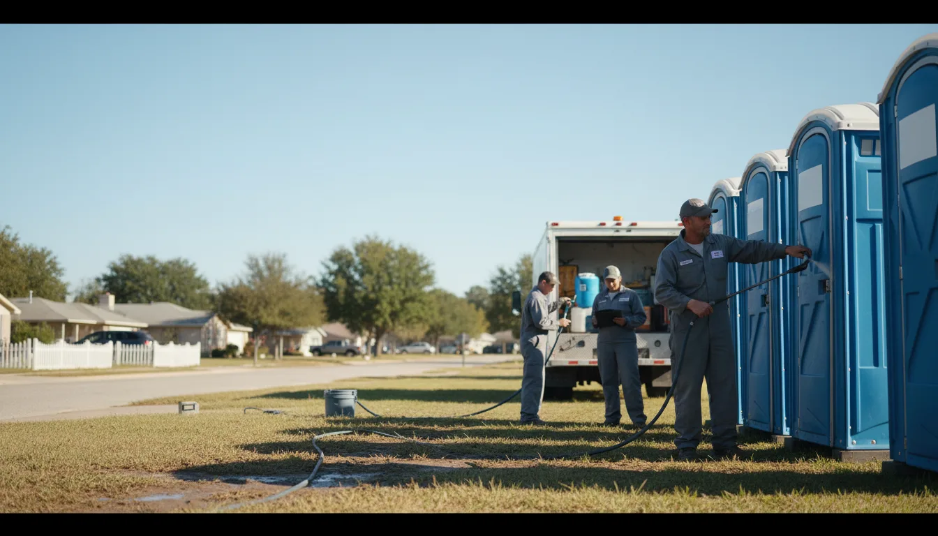 Long-Term Portable Toilet Rental in Turin, GA near me